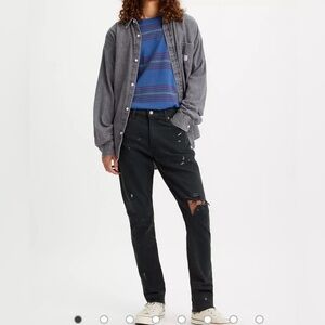 NWT Levi’s Men’s 512 Slim Taper Distressed Jeans